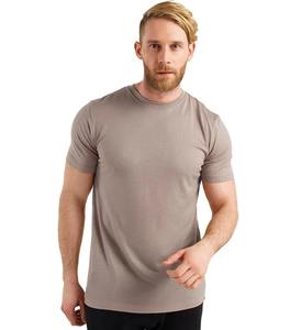 Camiseta blanca clásica con cuello redondo para Hombre | Camiseta de manga corta de algodón suave para uso diario | Camiseta formal de ajuste regular en blanco para gimnasio - Product Image 6