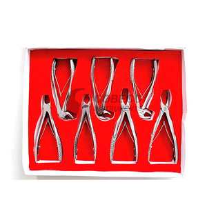 Kit de forceps d'extraction pour chirurgie buccale professionnelle, ensemble complet d'instruments dentaires stériles - Product Image 6