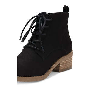 Stivaletti Chelsea Neri da Donna Style & Co Rizio con Lacci e Soletta Traspirante in PU per Autunno Inverno Taglia 6 M - Product Image 3