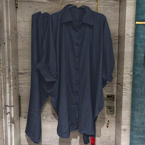 ชุดโคออร์ดใส่สบาย & มีระดับพร้อมผ้าฝ้ายเรยอนนำเข้าจาก Kurtis ฟรีไซส์สำหรับผู้หญิง XL & XXL - Product Image 1