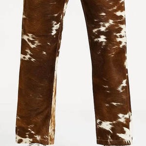 Pantalones de Cuero Genuino Premium para Hombre, Corte Ajustado, Estilo Urbano, Duraderos, Cómodos, Modernos, Ideales para Uso Diario y Fiestas - Product Image 2