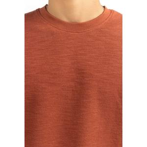 เสื้อยืดเรแลกซ์ฟิต ผ้าเจอร์ซีย์ สีพื้น รุ่น MN-TS-WS25-050 น้ำหนัก 220-300 กรัม วิธีการพิมพ์แบบซิลค์สกรีนและสกรีนพิมพ์ - Product Image 5