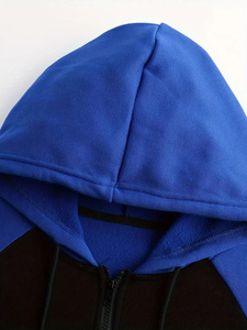 Chándal de hombre hecho a medida, chándal de calidad para hombre, tejido polar para correr, estilo informal, cierre de cremallera, precio al por mayor impreso - Product Image 6