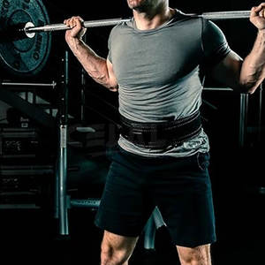 2024 nueva llegada cinturón de gimnasio de cuero de vaca personalizable de alta calidad Fitness seguridad esencial mejor estilo hebilla para levantamiento de pesas - Product Image 4