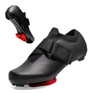 Chaussures de vélo de spinning durables, respirantes et confortables en gros, OEM, pour hommes et femmes, chaussures de vélo de route légères, approvisionnement - Product Image 1