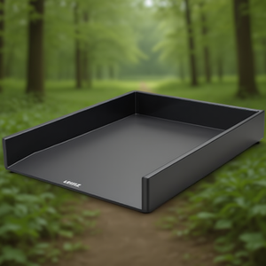 Bandeja para Cartas Leitz Duo Color DIN A4/DIN C4 de Poliestireno Negro/Gris, Bandeja para Archivos Premium - Product Image 3