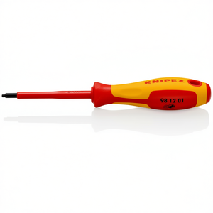 Tournevis Robertson R1 de qualité industrielle Knipex avec poignée en plastique et tête carrée, finition lisse - Product Image 2