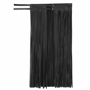 Los mejores cinturones ajustables de cuero genuino para mujer de diseño de moda/100% cinturones con flecos occidentales de cuero genuino de alta calidad hechos a medida - Product Image 3