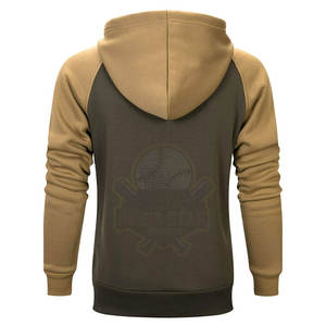 Latest Winter Fashion Casual <b>Hoodies</b> <b>for</b> <b>Men</b> ODM Zipper Design Print Pattern <b>Plain</b> Dyed Fabric Material Hooded Wholesale Price - Product Image 2