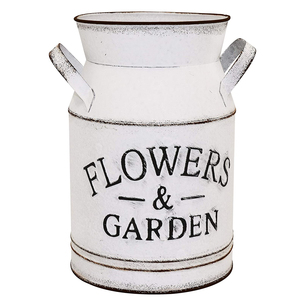 Nouveauté Rustiq boîte à lait en métal avec poignée anti-tache récipient fini galvanisé pour la maison et la ferme, option d'impression personnalisée - Product Image 5