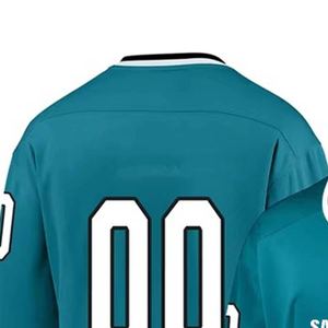 Jersey y ropa deportiva de hockey sobre hielo con nombre de equipo personalizado recién llegado para logotipo personalizado sublimado hecho en Pakistán - Product Image 4