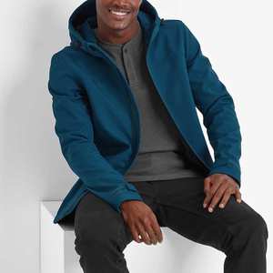 Chaqueta Softshell para Hombre, Formal, de Invierno, Ligera, Impermeable, Cortavientos, Transpirable, Ecológica, para Deportes al Aire Libre, con Cuello Alto - Product Image 5