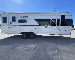 Save Big Used 2024 2026 Winnebagoos Thrive 24RKS Modern Independent Suspension Travel Trailer - Product Image 1