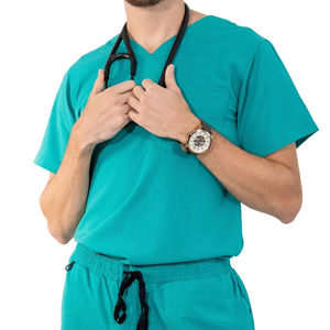 Uniformes de Enfermería para Clínica Dental, Conjuntos de Uniformes Médicos de Manga Corta, Uniformes Quirúrgicos para Mujeres y Hombres, Uniformes de Hospital - Product Image 3