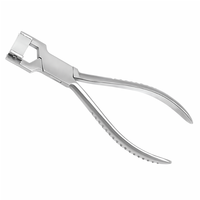 Pince à bijoux en acier inoxydable à mâchoires en nylon, outil de travail du fil à bec plat, sans rayures, haute qualité, équipement de bricolage