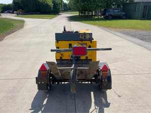 2015 Terex Diesel Vibratory Road Compactor 28 "Roller Breaker Trailer-682 Heures Double Drum Hatz Engine 40kN Exciting Force - Product Image 3
