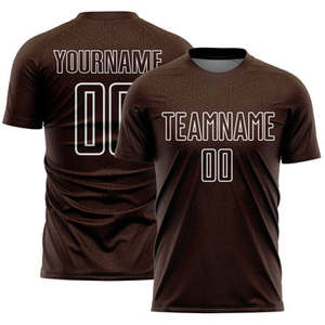 Camiseta de fútbol personalizada unisex de secado rápido, transpirable, uniformes de fútbol de calidad al por mayor, nombres, números, técnica de sublimación, ropa - Product Image 2