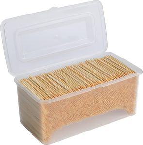 Green Monstera Leaf Cocktail Picks, 5 Inch Long Bamboo Fancy Toothpicks for Appetizers, <b>Decorative</b> Summer Tropical <b>Hawaiian</b> - Product Image 2