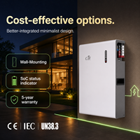 Batterie LiFePO4 empilable et séparable d'origine CFE-WL-5 51.2V 100Ah 5kWh avec communication CAN pour système solaire hybride domestique et réseau