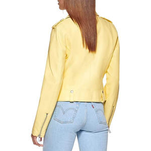 Chaqueta de cuero genuino para mujer Premium Best Made Stylish Stock Outdoor Wear Logotipo personalizado para invierno Tallas grandes Colección de hombres - Product Image 2