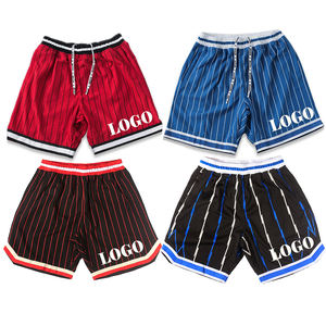 Short de sport de gymnastique unisexe pour hommes Short de basket-ball en maille de polyester respirant Poches personnalisées Sublimation entièrement colorée Expédition DDP - Product Image 1