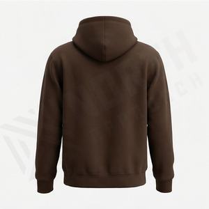 Sudadera con Capucha Extra Grande Personalizada para Parejas, Sudadera de Felpa de Algodón a Juego, Bordado, Diseño Liso Teñido, Regalos de Otoño Personalizados - Product Image 2