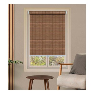 Stores romains en bambou au design traditionnel, très demandés au Vietnam – Revêtements de fenêtre en bois naturel pour fenêtres horizontales intégrées - Product Image 1