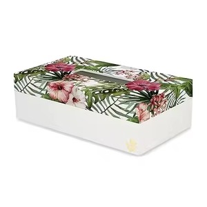 Caja de pañuelos de madera cuadrada multifuncional, servilletero, diseño moderno independiente duradero para la mesa del restaurante del hotel en casa - Product Image 6