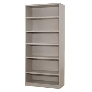Extra-thickness 6-Tier Open <b>Bookcase</b> with Adjustable Storage Shelves - Product Image 1