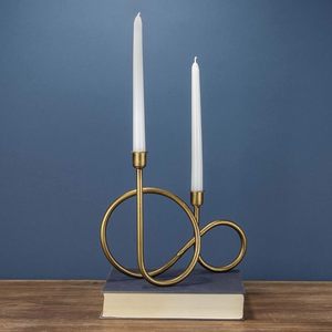 Customized in Sizes Tableware <b>Dinner</b> <b>Candle</b> Stand Room Decorative Metal Iron Candlestick Holder Gold Finished <b>Candle</b> Holder - Product Image 2