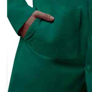 Bata de Laboratorio Médica de Alta Calidad, Uniforme Médico de Protección Clínica para Profesionales de la Salud, Impresión de Logotipo Personalizado, Lista para Enviar - Product Image 4