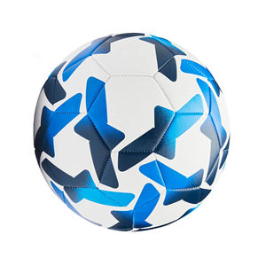 Ballon de football pakistanais en cuir de qualité supérieure, design de machine, ballon de football respirant de qualité supérieure - Product Image 5