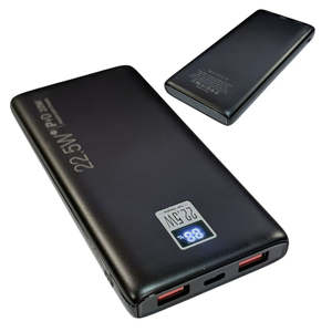 Batterie externe universelle haute capacité 10000mAh avec interface d'entrée CA, bloc-batterie haute capacité pour appareils portables - Product Image 1