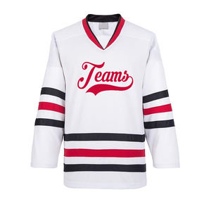 Conjunto de calcetines y camisetas de hockey con nombre de equipo personalizado para mujer, uniforme de hockey sobre hielo sublimado al por mayor para equipos - Product Image 6