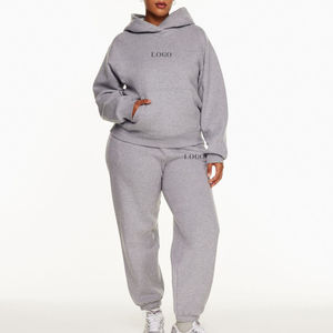 Ropa deportiva personalizada de fábrica para mujer, conjunto de chándal unisex de Invierno para mujer, chándal de algodón, chándal - Product Image 1