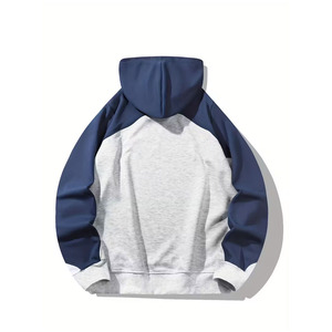 Sudadera con Capucha TWILL SPORTS 2025/2026 para Hombre, Otoño, Transpirable, Algodón, Deportiva, Holgada, con Forro, para Gimnasio, Running, Casual - Product Image 2