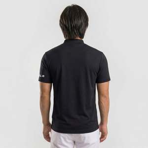 100% Polyester Noir, Tissu 180g, Coupe ajustée athlétique, Long, Tricoté, Respirant, avec logo uni, Compression pour le sport - Product Image 2