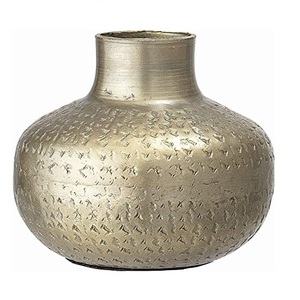 Aluminum Metal Enamel Finishing Flower <b>Vase</b> Home Festivals Decoration Classic Style <b>Set</b> of 2 Modern <b>Vases</b> Vessel Standard - Product Image 6