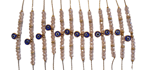 Bracelet en acier inoxydable plaqué pierres de zircon imitation perle DAFNI BIG PAZAR - Cadeau tendance - Product Image 5