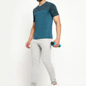 T-shirts d'entraînement de sport en polyester 100% pour hommes impression par sublimation de haute qualité maillot décontracté col rond manches courtes dernière conception - Product Image 3