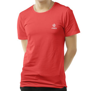 เสื้อยืดผู้ชายผ้าฝ้าย100% ถักสะพายไหล่โอเวอร์ไซส์ระบายอากาศได้ดีเป็นมิตรกับสิ่งแวดล้อมผ้า280gsm ถักออกแบบโลโก้ได้ตามต้องการ - Product Image 4