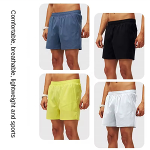 Shorts de course unisexes personnalisés avec logo OEM, cordon de serrage avant, coupe-vent, écologiques, séchage rapide, légers et respirants pour la gym - Product Image 3