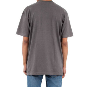 เสื้อยืด200Gsm เรียบเฮฟวี่เวทของผู้ชายเสื้อยืดผ้าฝ้ายโอเวอร์ไซส์เปิดไหล่ตกไซส์สำหรับผู้ชายจัดส่งแบบ DP - Product Image 5