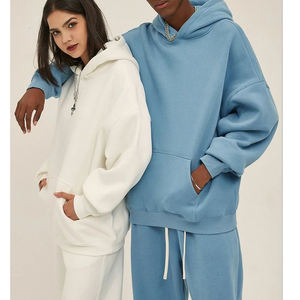 ชุดวอร์มฤดูหนาวผู้ชายแบบ 2 ชิ้น เสื้อฮู้ดซิป ชุดออกกำลังกาย ชุดลำลอง ผ้าฝ้ายแท้ 100% มีกระเป๋าซ่อน - Product Image 4