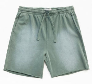 New 2025 Best Quality Acid Wash <b>Shorts</b> Summer Streetwear Vintage Washed <b>men's</b> <b>shorts</b> With Custom Design Printing <b>Short</b> Sets - Product Image 5