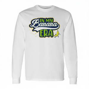 T-shirt à manches longues de la catégorie promotionnelle « My Banana Era » - Product Image 2