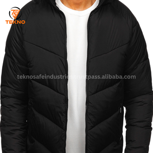 เสื้อแจ็กเก็ตทรงพองสำหรับผู้ชายพิมพ์ลาย2024อบอุ่นสำหรับฤดูหนาว - Product Image 2