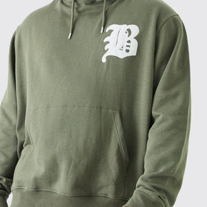 Vêtements de sport d'hiver sur mesure pour hommes, grande taille, coupe régulière, survêtement décontracté de haute qualité, veste respirante 100% coton, jogging - Product Image 3