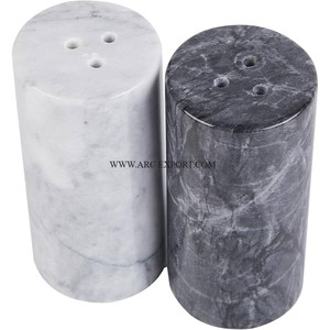 Juego de 2 materiales galvanizados, mesa grande, sal y pimienta, diseño de tendencia, recién llegado, sal y pimienta clásicos a la venta - Product Image 6