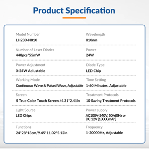 Liệu pháp ánh sáng đỏ NIR OEM ODM cho não, sử dụng tại nhà, dành cho bệnh Parkinson, trầm cảm lưỡng cực nặng, rối loạn tâm thần phân liệt - Product Image 6